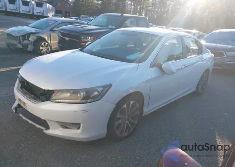 2013 Honda Accord Sport from USA, damaged, VIN 1HGCR2F51DA179829